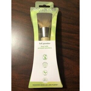 Ecotools Full Powder Brush Best with Pressed Powders 1600. Box Is Plantable
